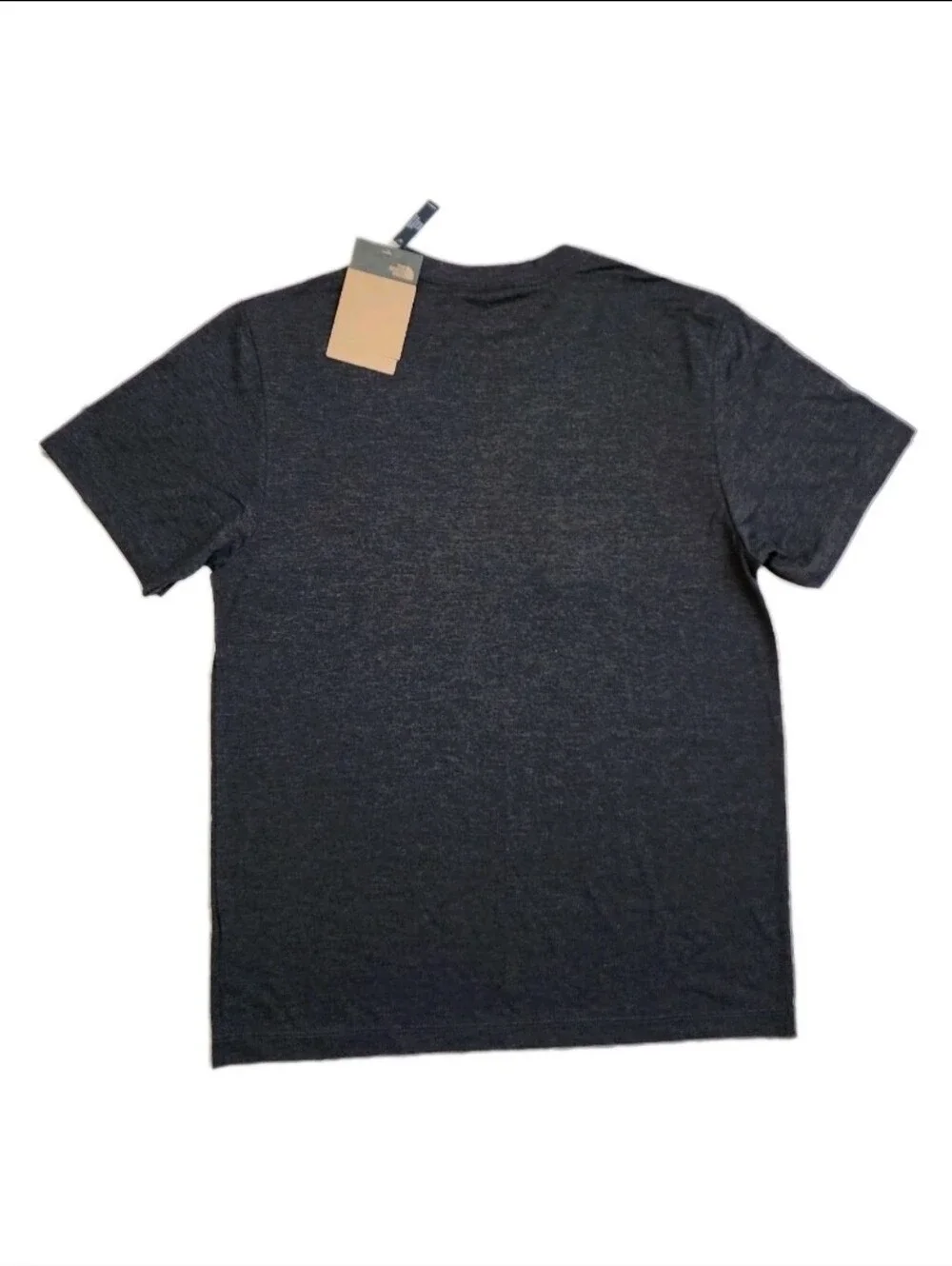 The North Face Men's Simple Logo Tri-Blend Tee T-Shirt Charcoal Grey Size M